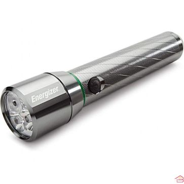 LAMPE TORCHE RECHARGEABLE EN ALUMINIUM ENERGIZER VISION HD METAL À LED AVEC PORT USB