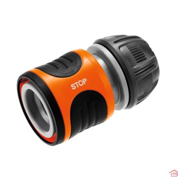 RACCORD D'ARROSAGE AQUASTOP GARDENA 13 ET 15MM