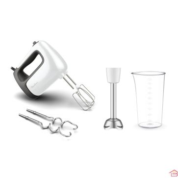 BATTEUR & MIXEUR PLONGEANT PREPMIX INOX 6 ACCESSOIRES MOULINEX