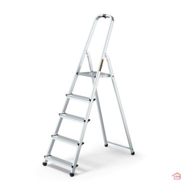 ÉCHELLE EN ALUMINIUM ALD5 125KG 5 MARCHES DRABEST