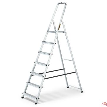 ÉCHELLE EN ALUMINIUM ALD7 125KG 7 MARCHES DRABEST