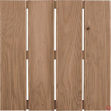 DALLE DE TERRASSE EN MÉLÈZE 100% NATUREL 50 X 50 CM ÉPAISSEUR 3 CM