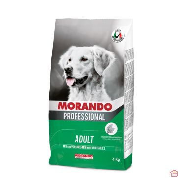 MORANDO PROFESSINAL MIX WITH VEGETABLES ADULT DOG 4KG