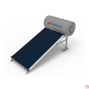 CHAUFFE EAU SOLAIRE ZELIOS GR-E 200 LITRES 1 PLAQUE CHAFFOTEAUX