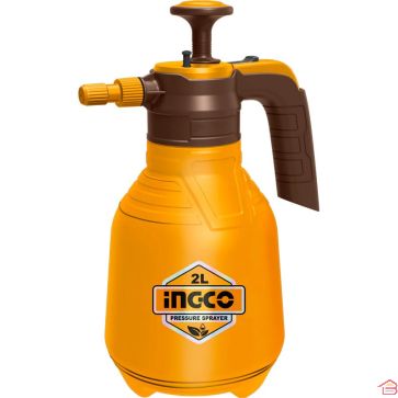 PULVÉRISATEUR À PRESSION MANUEL 2 LITRES AVEC BUSE RÉGLABLE ET SYSTÈME DE SÉCURITÉ INGCO