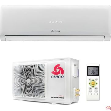 CLIMATISEUR DIGITAL INVERTER 12000 BTU MODÈLE SMILE CHAUFFAGE ET CLIMATISATION CHIGO