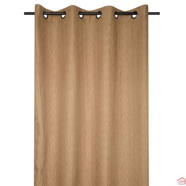 RIDEAU BRUGES CAMEL 135X260 CM