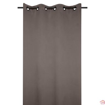 RIDEAU NOTTE OCCULTANT TAUPE 135X250 CM