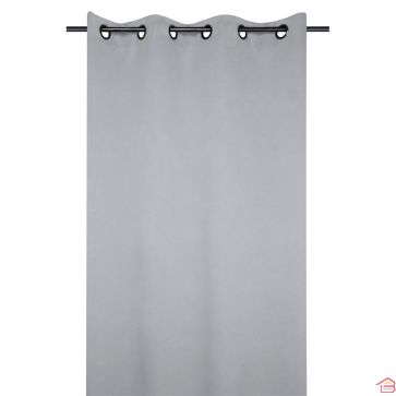 RIDEAU NOTTE OCCULTANT GRIS 135X250 CM