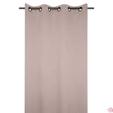 RIDEAU NOTTE OCCULTANT POUDRE 135X250 CM