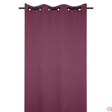 RIDEAU NOTTE OCCULTANT FRAMBOISE 135X250 CM