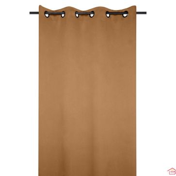 RIDEAU NOTTE CAMEL KAKI 135X250 CM