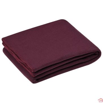 PLAID CARLTON POURPRE 125X150 CM