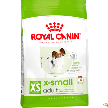CROQUETTES POUR CHIEN ADULTE TRÈS PETITE RACE X SMALL ADULT 1,5 KILOGRAMMES ROYAL CANIN