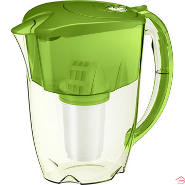 CARAFE FILTRANTE AQUAPHOR ARCTIC AVEC CARTOUCHE A5 2,8 L VERT