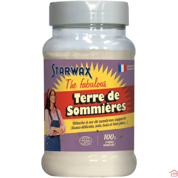 TERRE DE SOMMIÈRES 200 G DÉTACHANT NATUREL TEXTILE ET SOLS POREUX