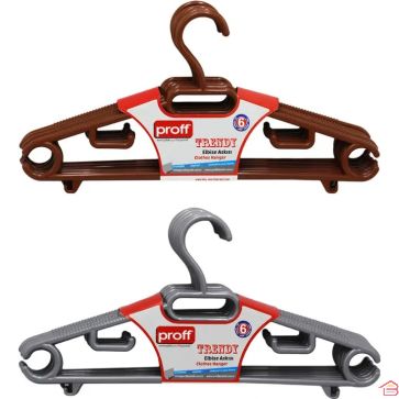 CINTRE TENDANCE STANDARD 6 PIÈCES PROFF