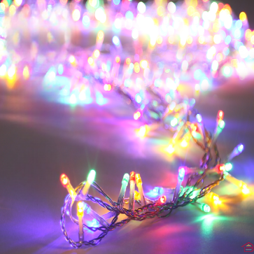 GUIRLANDE CLIGNOTANTE 300 LEDS MULTICOLORES AVEC MINUTERIE 15 M