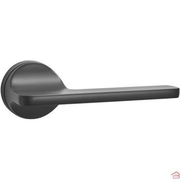 POIGNÉE DE PORTE ERVA NOIRE À CYLINDRE