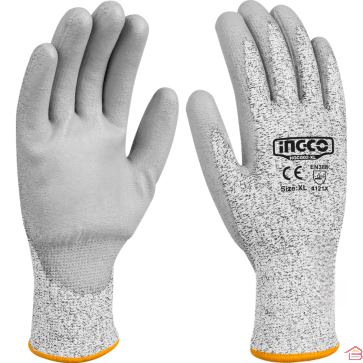 GANTS DE PROTECTION ANTI-COUPURE ET ANTI-ABRASION INGCO TAILLE XL