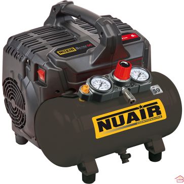 COMPRESSEUR À AIR NUAIR SILENCIEUX SILTEK+6L 1HP