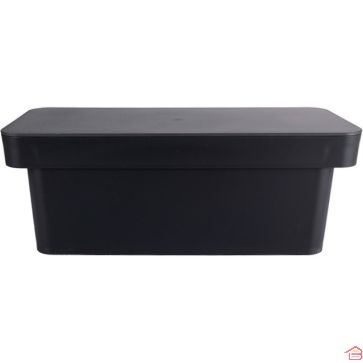 BOÎTE DÉCO SLIM MM AVEC COUVERCLE 4 L EN POLYPROPYLÈNE SANS BPA