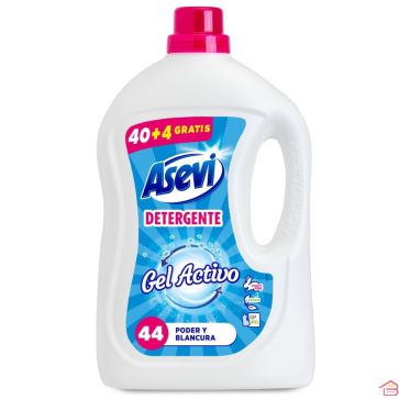 DÉTERGENT ASEVI 3 L CONCENTRÉ GEL ACTIVO 40 LAVAGES