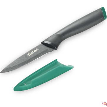 COUTEAU D’OFFICE TEFAL FRESH KITCHEN 9 CM ANTIADHÉSIF AVEC ÉTUI DE PROTECTION