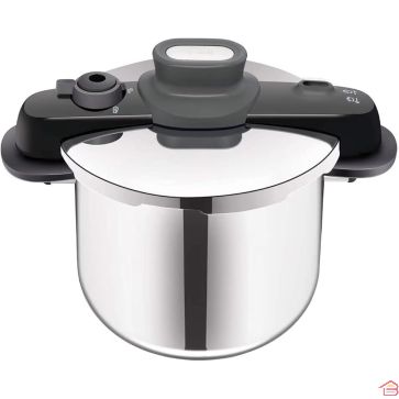 COCOTTE EN INOX 8 L SECURE 5 COMPACT TEFAL