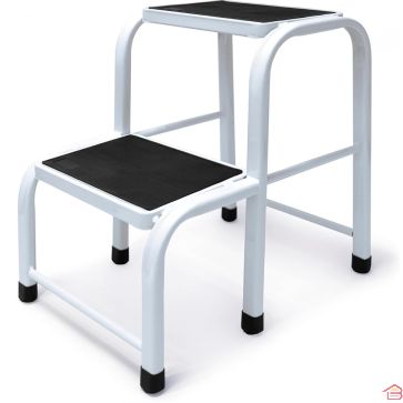 MARCHE PIED EN ACIER 2 MARCHES DRABEST 150 KG