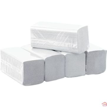 PAPIER ZIGZAG 200 FEUILLES EN PURE OUATE BLANCHE GAUFRÉE