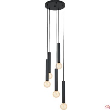 SUSPENSION EN ACIER NOIRE CORTENOVA 5L