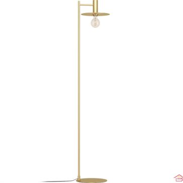 LAMPADAIRE EN ACIER LAITON BROSSÉ ESCANDELL AVEC DOUILLE E27