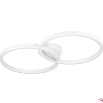 PLAFONNIER LED AMANDOLO RGB BLANC DIMMABLE AVEC TÉLÉCOMMANDE