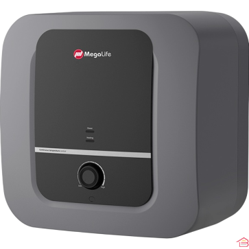 CHAUFFE-EAU ÉLECTRIQUE SLIM DECO SILVER MEGALIFE 30 LITRES