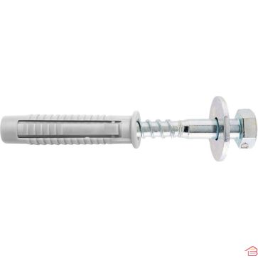 KIT DE FIXATION POUR CHAUFFE-EAU ET CHAUDIÈRE Ø8X70 MM AVEC CHEVILLES ET VIS