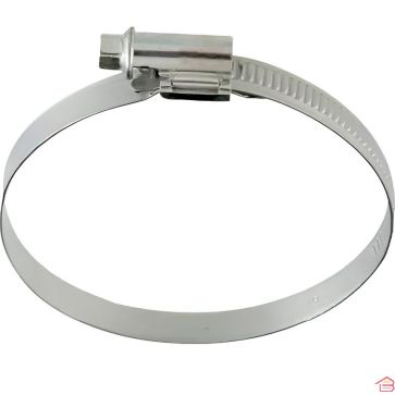 SACHET DE 6 COLLIERS DE SERRAGE À VIS SANS FIN 10-17 MM EN ACIER GALVANISÉ