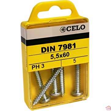 BLISTER DE 20 VIS AUTOTARAUDEUSES TÊTE BOMBÉE PH 4.2X16 MM EN ACIER INOXYDABLE