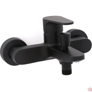 MITIGEUR BAIGNOIRE COMPLET NOIR ROCKET CLEVER