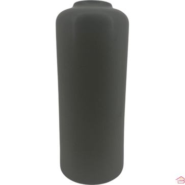 VASE EN CÉRAMIQUE NOIR 20X8.5 CM