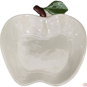 VIDE POCHE POMME CÉRAMIQUE 18.5X17X4.8 CM
