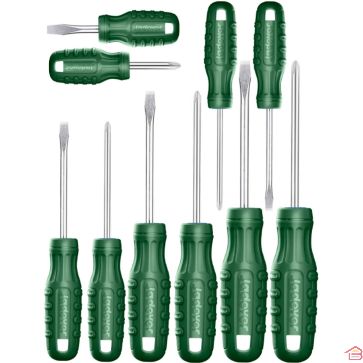 JEU DE TOURNEVIS DE 10 PIÈCES JADEVER