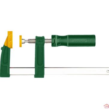 PINCE EN F AVEC POIGNÉE EN PLASTIQUE 50X150 MM JADEVER