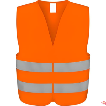 GILET RÉFLÉCHISSANT ORANGE FLUO JADEVER