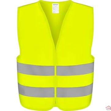 GILET RÉFLÉCHISSANT JAUNE FLUO JADEVER