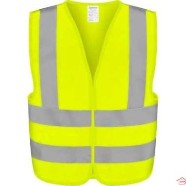 GILET RÉFLÉCHISSANT TAILLE XL JAUNE FLUO JADEVER