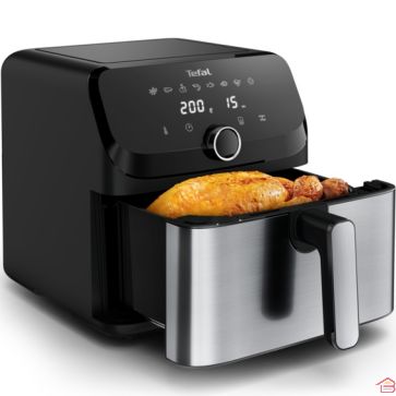 FRITEUSE SANS HUILE TEFAL EASY FRY MEGA 7,5 L ACIER INOXYDABLE AIR FRYER