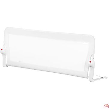 BARRIÈRE DE LIT EN ACIER BLANC 120CM X 48,5CM POUR ENFANT
