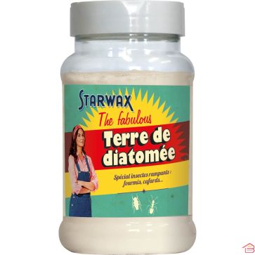 TERRE DE DIATOMÉE NATURELLE INSECTICIDE POUR ANIMAUX ET MAISON 100 G
