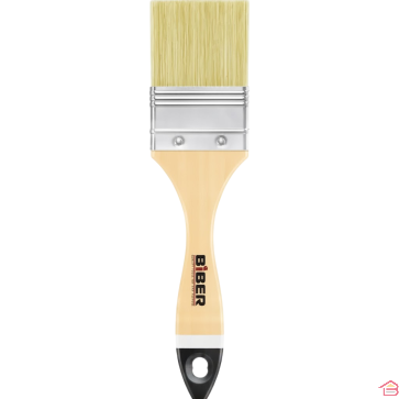 PINCEAU DE PEINTURE À POIGNÉE EN BOIS LARGEUR 51 MILLIMÈTRES POUR PEINTURES ET VERNIS